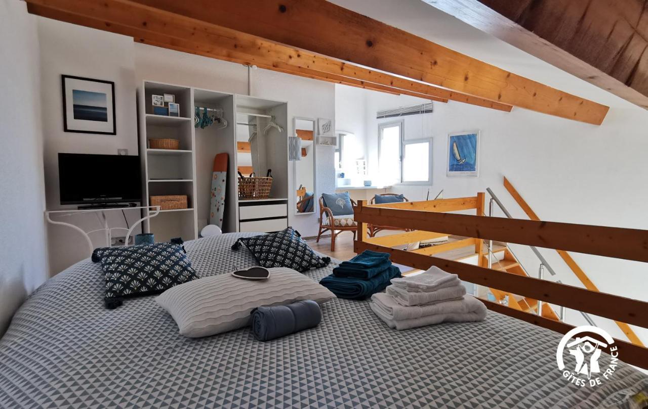 La Sirene - Loft Moderne Et Lumineux Avec Vue Panoramique Sur Mer Mediterranee Et Port De Plaisance Frontignan Exterior photo